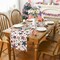 4th of July Table Runner, Stars Patriotic Kitchen Dining Table Decoration Memorial Day Home Party Decor 13x72 Inch